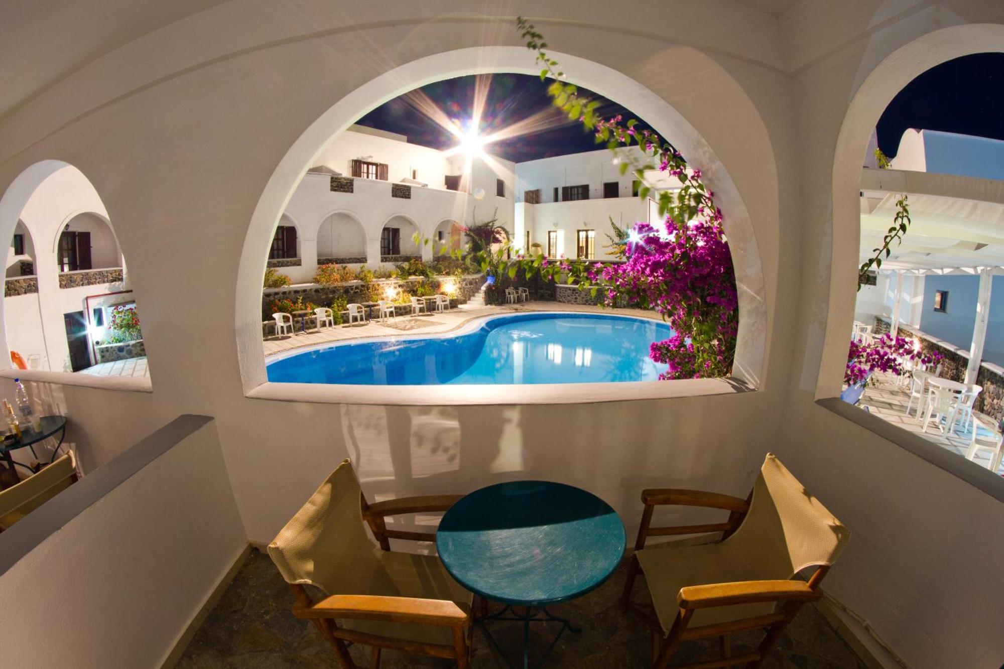 Hotel New Haroula Fira  Exterior foto