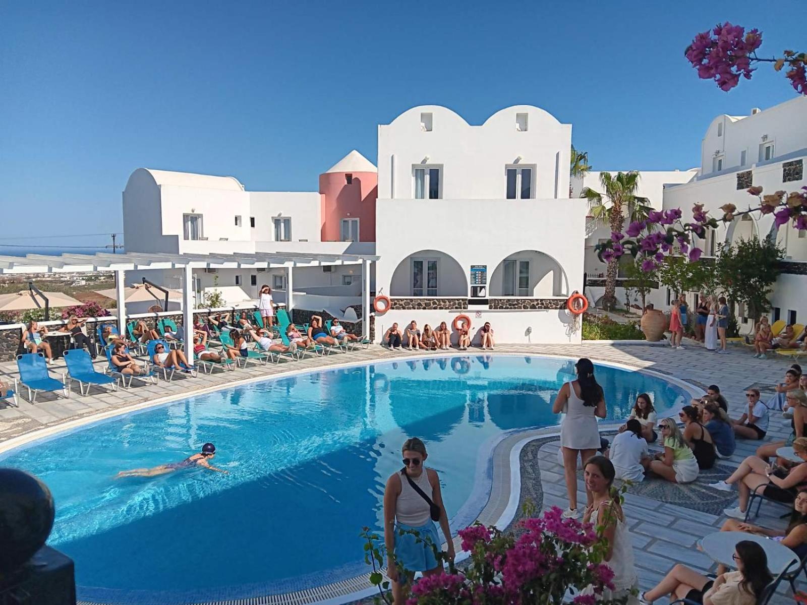 Hotel New Haroula Fira  Exterior foto
