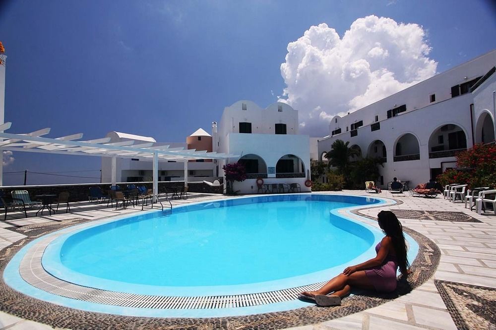 Hotel New Haroula Fira  Exterior foto