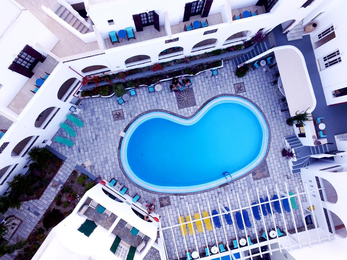 Hotel New Haroula Fira  Exterior foto